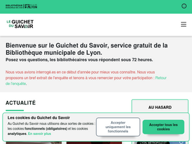'guichetdusavoir.org' screenshot