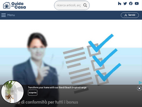 'guidaxcasa.it' screenshot