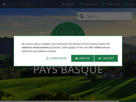 'guide-du-paysbasque.com' screenshot
