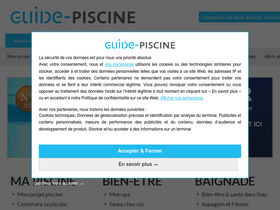 'guide-piscine.fr' screenshot