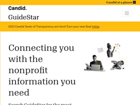 'guidestar.org' screenshot
