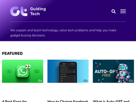 'guidingtech.com' screenshot