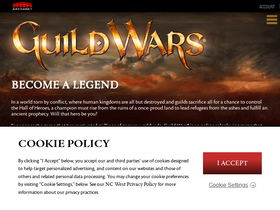 'guildwars.com' screenshot