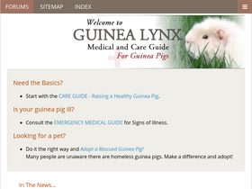 'guinealynx.info' screenshot
