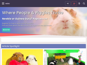 'guineapigcages.com' screenshot