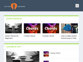 'guitarlessons.org' screenshot