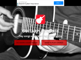 'guitarplayerbox.com' screenshot
