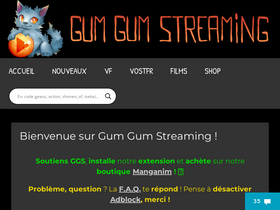 'gum-gum-streaming.com' screenshot