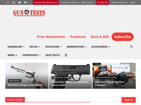 'gun-tests.com' screenshot