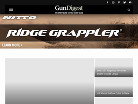 'gundigest.com' screenshot