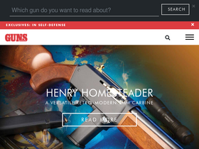 'gunsmagazine.com' screenshot