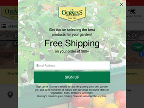 'gurneys.com' screenshot