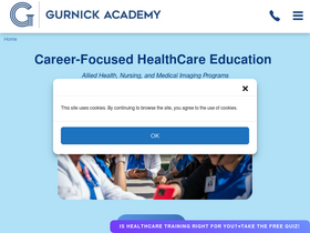 'gurnick.edu' screenshot