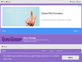 'gurugossiper.com' screenshot