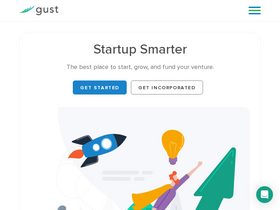 'gust.com' screenshot