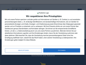 'gutscheinexxl.de' screenshot