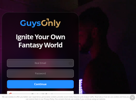 'guysonly.com' screenshot