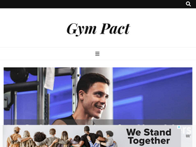'gym-pact.com' screenshot