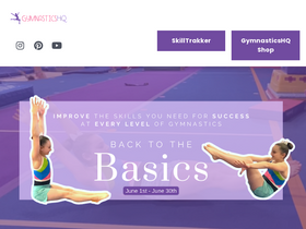 'gymnasticshq.com' screenshot