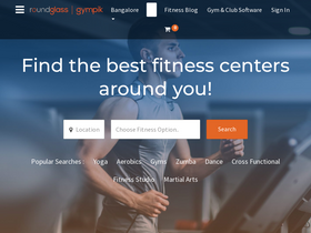 'gympik.com' screenshot