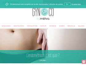 'gynandco.fr' screenshot