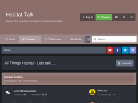 'habitat-talk.com' screenshot