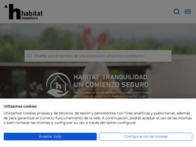 'habitatinmobiliaria.com' screenshot