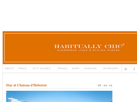 'habituallychic.luxury' screenshot