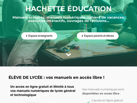 'hachette-education.com' screenshot