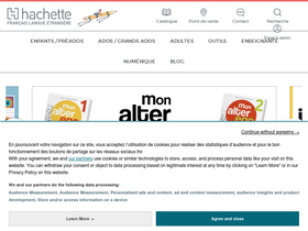 'hachettefle.com' screenshot