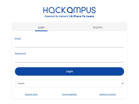 'hackampus.com' screenshot