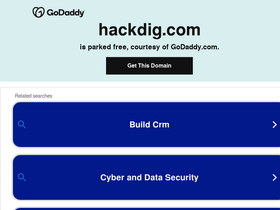 'hackdig.com' screenshot