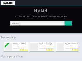 'hackdl.com' screenshot