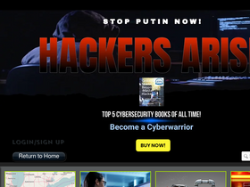 'hackers-arise.com' screenshot