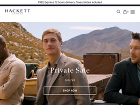 'hackett.com' screenshot