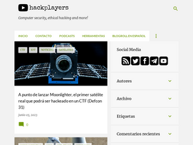 'hackplayers.com' screenshot