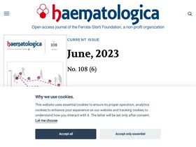 'haematologica.org' screenshot