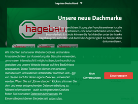 'hagebau.com' screenshot