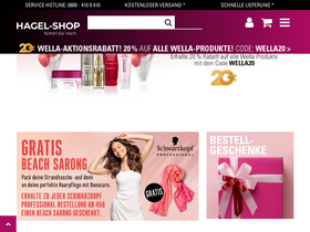 'hagel-shop.de' screenshot