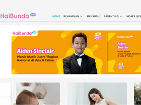 'haibunda.com' screenshot