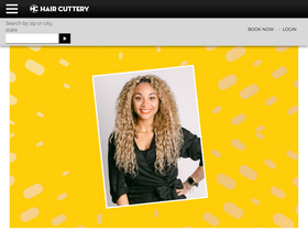 'haircuttery.com' screenshot