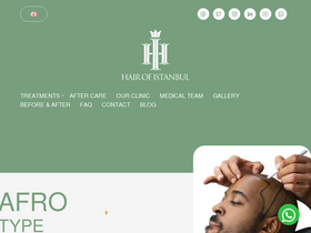 'hairofistanbul.com' screenshot