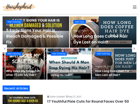 'hairshepherd.com' screenshot