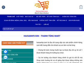 'haisanhp.com' screenshot