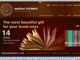 'hakikatkitabevi.net' screenshot