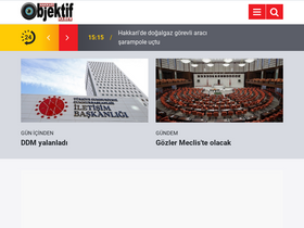 'hakkariobjektifhaber.com' screenshot