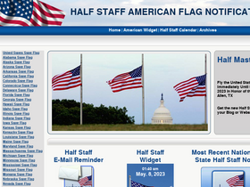 'halfstaff.org' screenshot