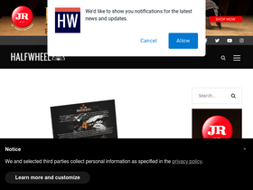 'halfwheel.com' screenshot