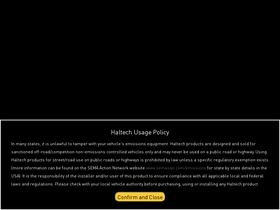 'haltech.com' screenshot