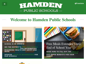 'hamden.org' screenshot